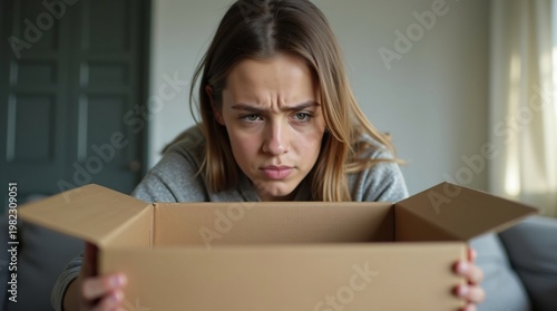 Young man smiling while reading message on smartphone