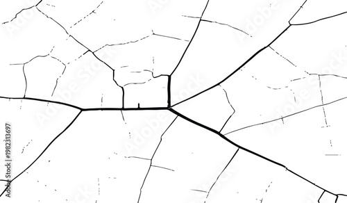 Abstract cracked texture with copy space background.