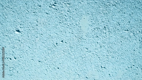 Blue Concrete Wall Texture Background – Light Cyan Vintage Cement Surface for Summer Design