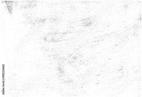 Foto Grunge black scratched metal surface with linear marks on a transparent background