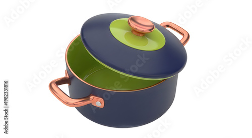 3D Render of a Whimsical Crab-Themed Container