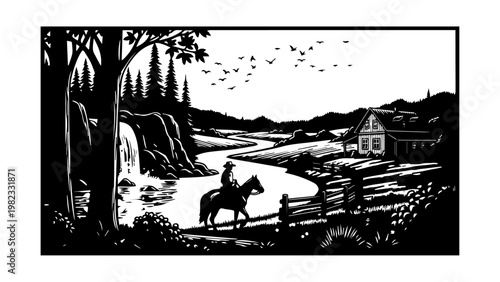 A black hightop sneaker with laces and a thick sole