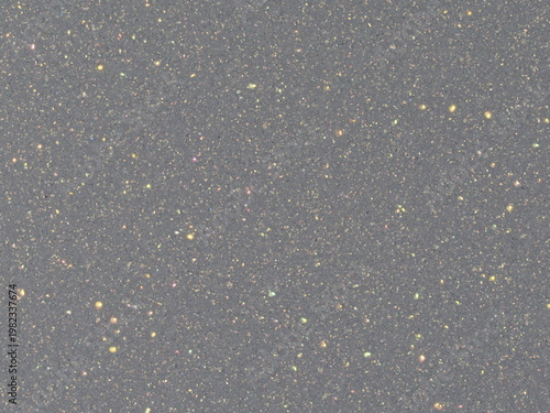 Macro texture of sparkling silver metallic car paint with iridescent flakes, abstract glitter background