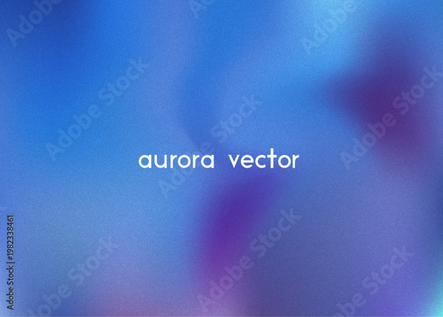 Aurora Light Gradient. Borealis Gradient Blur. Iridescent Aura Over Arctic Fog And Stars. Northern Aurora Light. Green, Blue And Purple Abstract Sky. Modern Nordic Winter Lapland Backdrop.