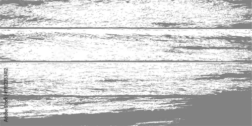 Distressed white wood texture background with weathered timber planks, vintage rustic wooden grain surface for design