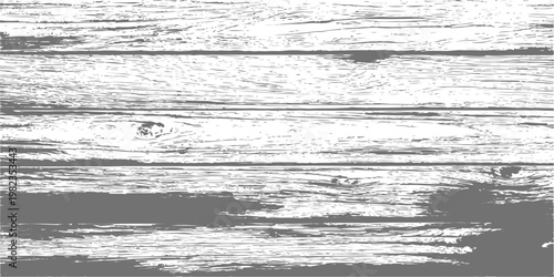 Distressed white wood texture background with weathered timber planks, vintage rustic wooden grain surface for design