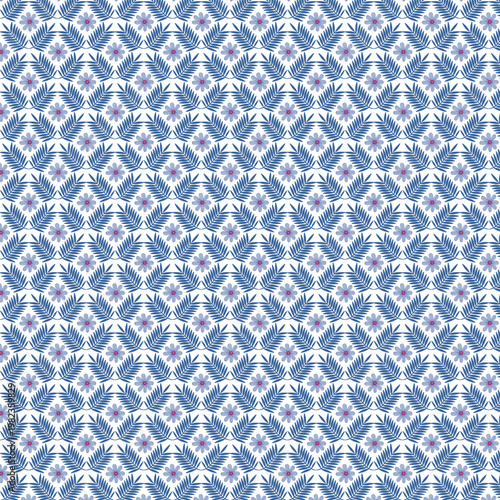 Seamless floral pattern design