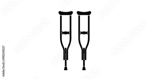 Black nail polish bottle and brush a striking visual silhouette