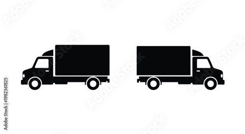 A collection of black coffee cups with rising steam silhouette