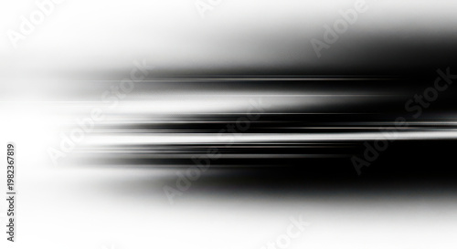 Abstract light streaks motion blur effect on dark background.