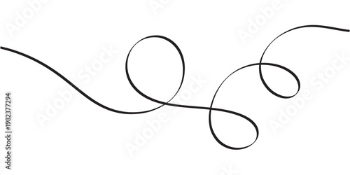 Swoosh vector. Hand drawn swoosh elements, and swoop underline typography tails shape in flat styles. Set of ribbons. Design concept element collection in eps 10.