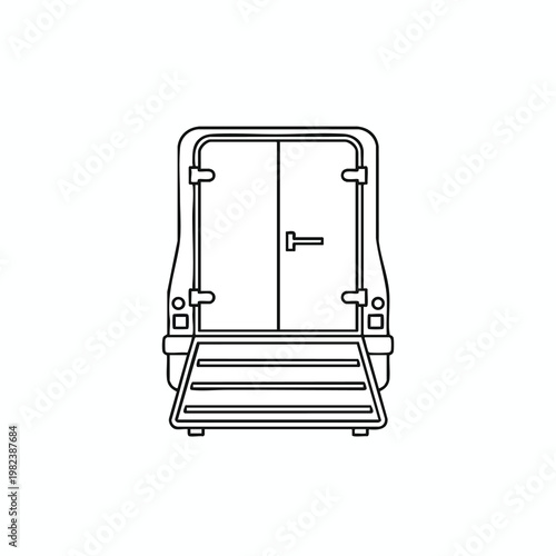 Outdoor swing with a sturdy metal frame and comfortable seating for relaxing in the garden