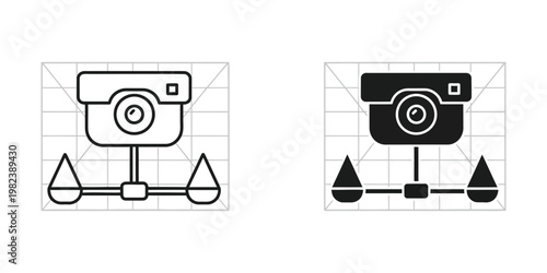 Contrast between a standard surveillance camera and a vandal-resistant one with protective casing