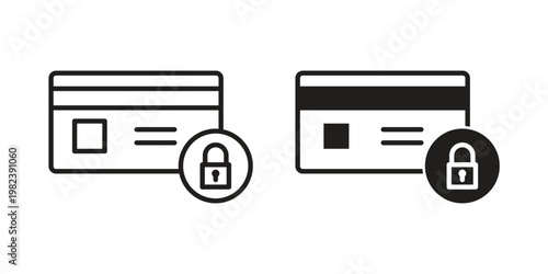 Credit limit icon pack on white background. logotype graphic design