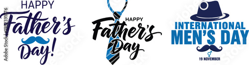 Celebrating fathers day a collection of festive greetings and international men's day wishes