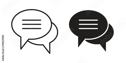 Feedback icon pack on white background. logotype graphic design