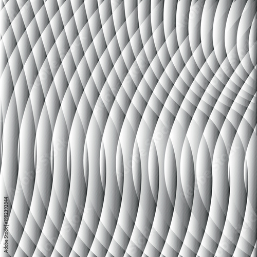 Soft pillow illusion. Vector illustration.
