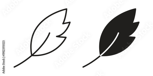 Light weight icon pack on white background. logotype graphic design