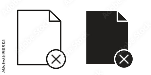 Paperless icon pack on white background. logotype graphic design