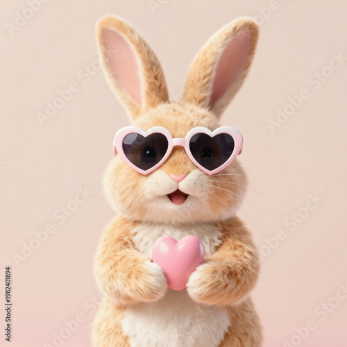 easter bunny with egg