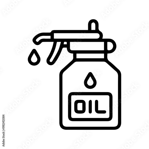 Oil Sprayer Bottle Icon