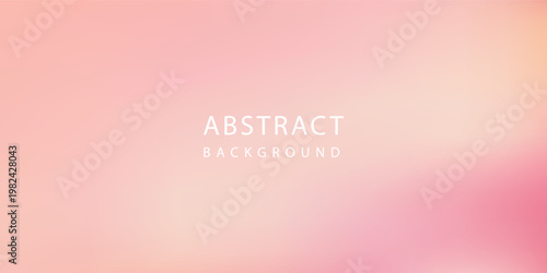 Pink color mesh gradation with blurred soft color gradients. Vector gradient background illustration