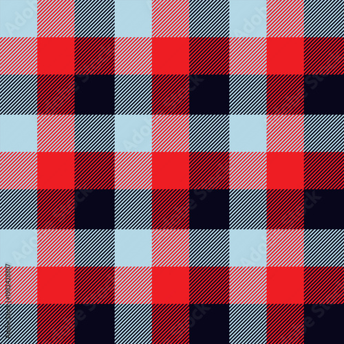 Seamless Retro Vintage Tartan Pattern April 12th 2026