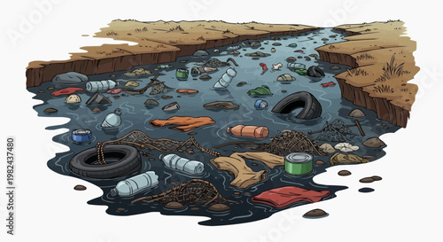 Ocean Pollution Plastic Waste Environmental Damage