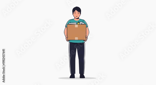 young business woman with folder