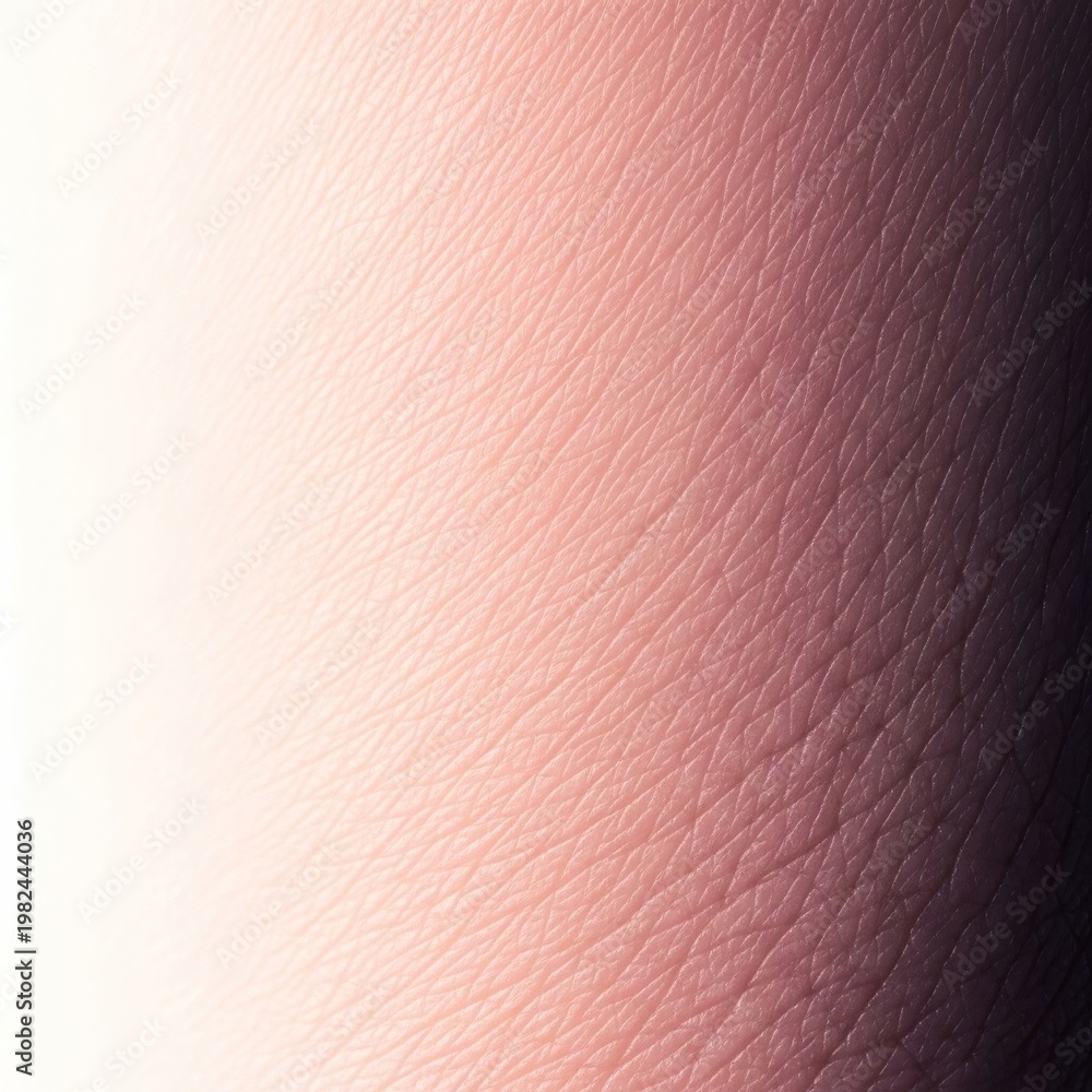 Fototapeta premium Close-up of smooth skin surface transitioning into a detailed texture of fine lines and deep wrinkles, symbolizing the passage of time, structure, cracked, pore