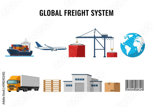 Global Freight System Logistics, Transportation, and Supply Chain Management