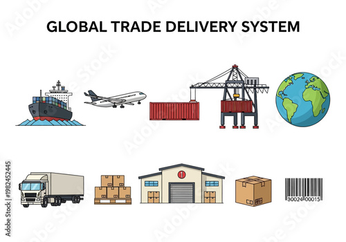 Global Trade and Logistics A Comprehensive System for International Shipping and Delivery