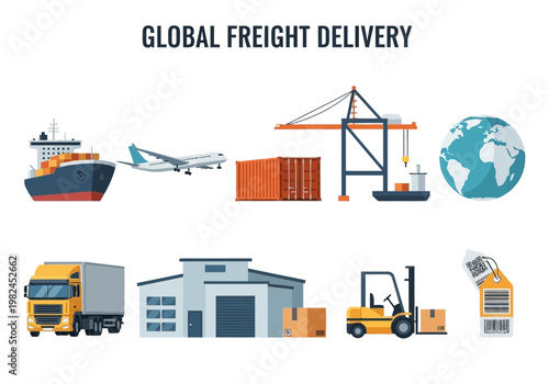 Global Freight Delivery Logistics and Transportation Solutions for Worldwide Shipping