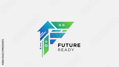 Future Ready Concept Logo Design.
