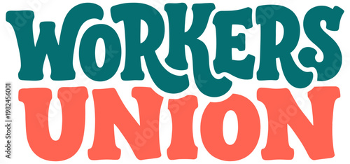 Workers Union Logo for May Day Celebration with Bold Text