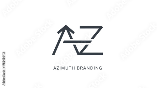 Free Download Azimuth Branding Logo Design Template. - GFXLoad