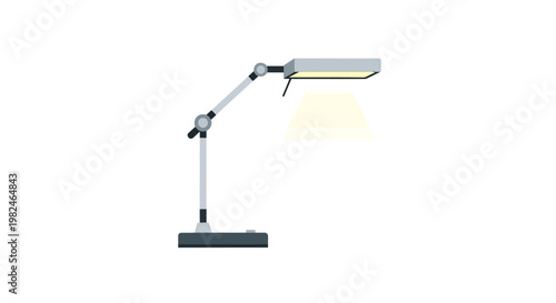 Modern Adjustable Desk Lamp with Light.