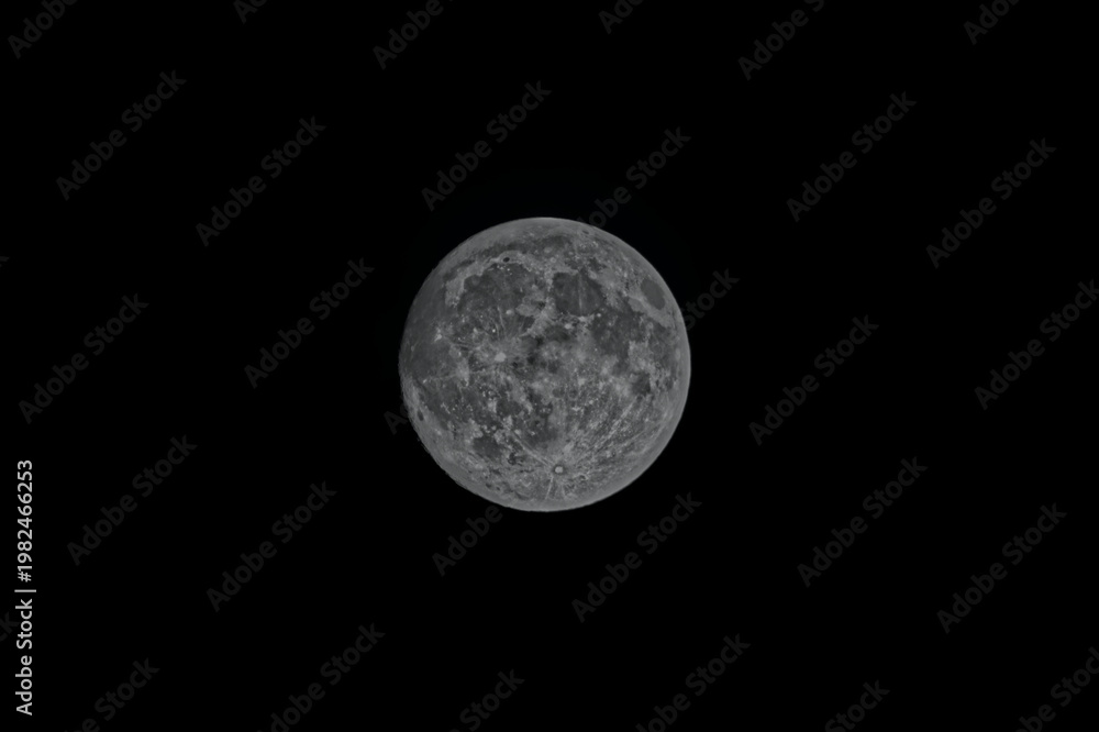 Obraz premium Vollmond Schweiz