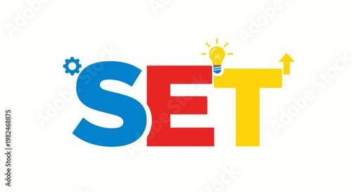 Colorful 3d alphabet letters and numbers on a fridge design concept representing a business finance sale symbol using vibrant icons and signs