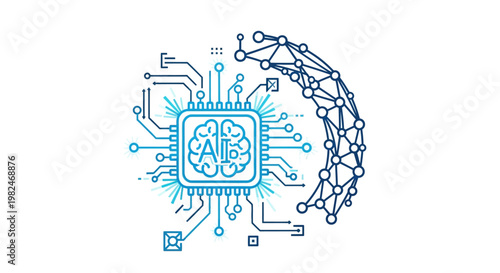 A blue water bottle with water and ice next to a glass creates a refreshing design concept and web icon illustrating a connection to nature and a pattern of hydration