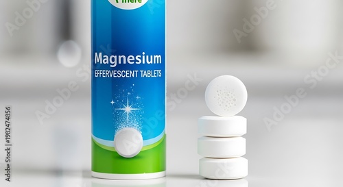 Magnesium Effervescent Tablets - A Focus on Health and Wellness.