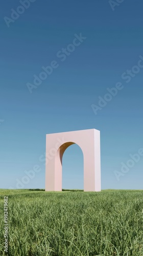 Elegant Arch Structure in Nature