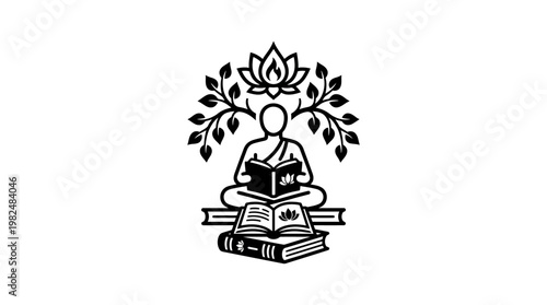 Buddhist Symbol of Enlightenment and Knowledge