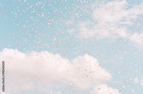 Pastel Confetti Celebration Style