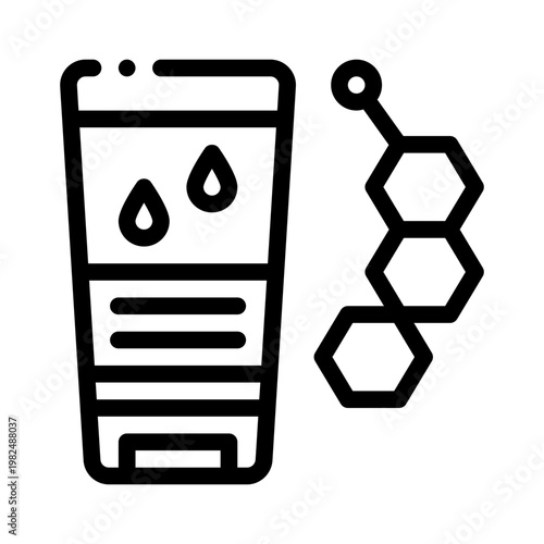 anti aging line icon