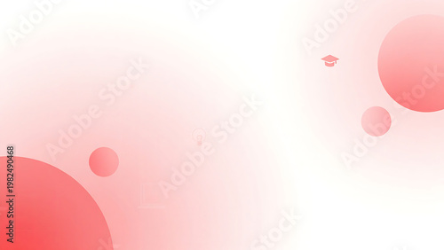 Abstract background for stem education portal 