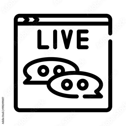 livechat line icon