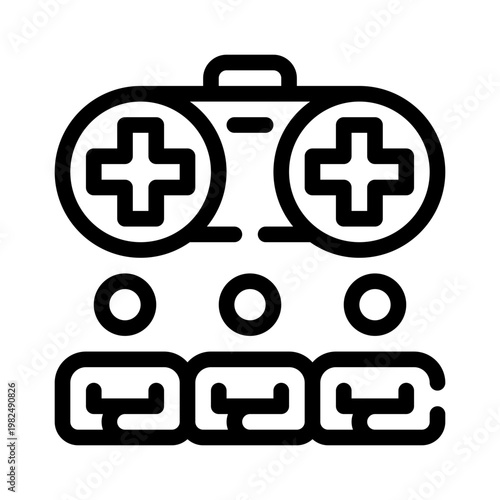 multiplayer line icon