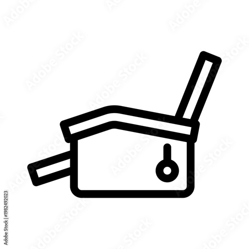 recliner line icon