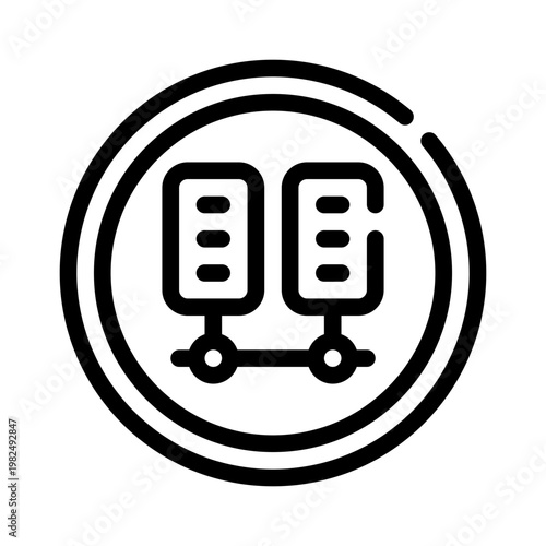 server line icon
